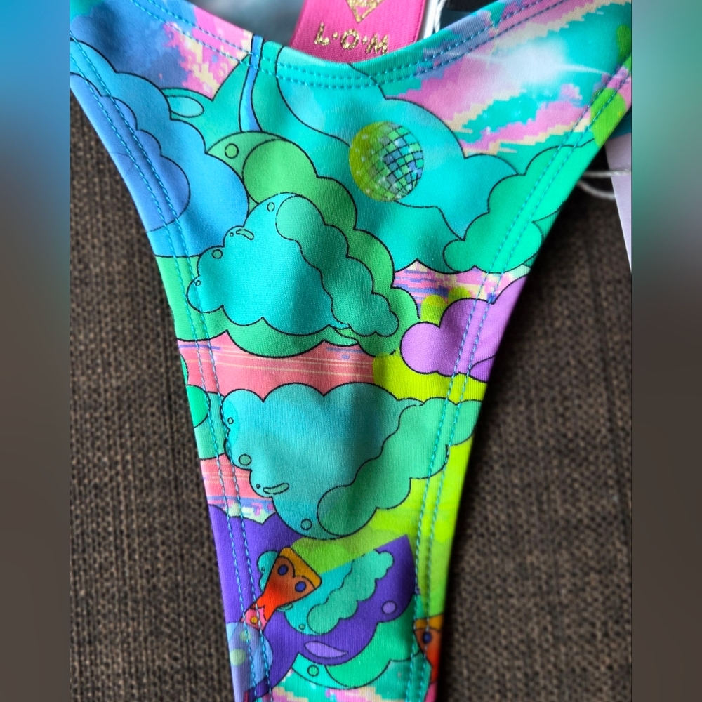 Intergalactic Rodeo Thong Western Pattern - Picture 8 of 12